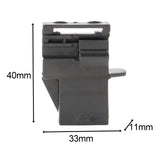 Maxbell Sun Visors Bracket Clip Easy to Install for Honda CRV Breeze Rw1 Rw2 Right