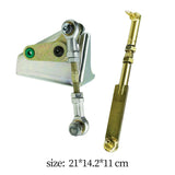 Maxbell Transfer Case Shift Linkage Adapter Kit 4947100 for Jeep Wrangler TJ