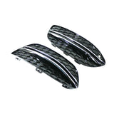 Maxbell 2 Pieces Fog Lamp Cover Set Replaces for Mercedes Benz C Class W205 With bright strip