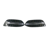 Maxbell 2 Pieces Fog Lamp Cover Set Replaces for Mercedes Benz C Class W205 With bright strip
