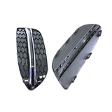 Maxbell 2 Pieces Fog Lamp Cover Set Replaces for Mercedes Benz C Class W205 With bright strip