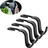 Maxbell 4Pcs Car Back Seat Hanger Organizer for Handbag Purse Coat Simple to Install