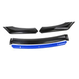 Maxbell 4x Car Front Bumper Lip Body Kit Accessory Parts Trucks premium Blue