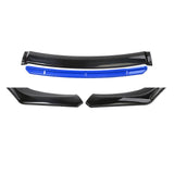 Maxbell 4x Car Front Bumper Lip Body Kit Accessory Parts Trucks premium Blue