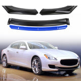 Maxbell 4x Car Front Bumper Lip Body Kit Accessory Parts Trucks premium Blue