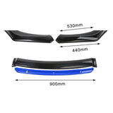 Maxbell 4x Car Front Bumper Lip Body Kit Accessory Parts Trucks premium Blue