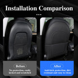 Maxbell Seat Back Anti Kick pad for Tesla Model 3 Easy to Install