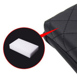 Maxbell PVC Leather Car Armrest Cover Protector Interior for Tesla Model 3/Y Black