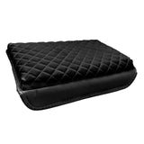 Maxbell PVC Leather Car Armrest Cover Protector Interior for Tesla Model 3/Y Black