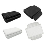 Maxbell PVC Leather Car Armrest Cover Protector Interior for Tesla Model 3/Y Black