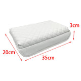 Maxbell PVC Leather Car Armrest Cover Protector Interior for Tesla Model 3/Y White