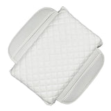 Maxbell PVC Leather Car Armrest Cover Protector Interior for Tesla Model 3/Y White with pocket