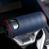 Maxbell Car Gear Head Shift Knob Trim Cover PU Leather for Byd Atto 3 2022 Style B