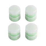 Maxbell 4Pcs Auto Tire Valve Caps Bike Tire Caps Accessories for Cars SUV Green