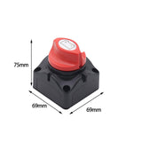Maxbell Battery Disconnect Switch with 4 Mounting Bolts for Car RV Vehicle