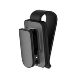 Maxbell sun Visor Sunglasses Clip Organizer Space Saving for Auto SUV Black Grey