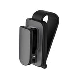 Maxbell sun Visor Sunglasses Clip Organizer Space Saving for Auto SUV Black Grey