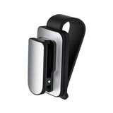 Maxbell sun Visor Sunglasses Clip Organizer Space Saving for Auto SUV Black Argent
