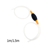 Maxbell Portable Manual Transfer Hose Pump Pumping Petrol Siphon Pump for Car 1.5M