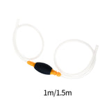 Maxbell Portable Manual Transfer Hose Pump Pumping Petrol Siphon Pump for Car 1.5M