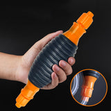 Maxbell Portable Manual Transfer Hose Pump Pumping Petrol Siphon Pump for Car 1.5M