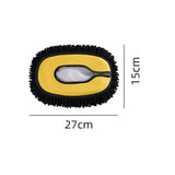 Maxbell Microfiber Mop Head Cover for Car Long Handle Wash Mop Size: 27x15cm Durable