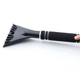 Maxbell Ice Scraper Snow Ice Shovel Sponge Handle Window Cleaning for Suvs Auto Black