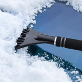 Maxbell Ice Scraper Snow Ice Shovel Sponge Handle Window Cleaning for Suvs Auto Black