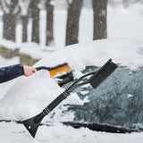 Maxbell Ice Scraper Snow Ice Shovel Sponge Handle Window Cleaning for Suvs Auto Black