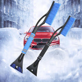 Maxbell Ice Scraper Snow Ice Shovel Sponge Handle Window Cleaning for Suvs Auto Blue