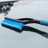 Maxbell Ice Scraper Snow Ice Shovel Sponge Handle Window Cleaning for Suvs Auto Blue