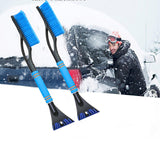 Maxbell Ice Scraper Snow Ice Shovel Sponge Handle Window Cleaning for Suvs Auto Blue
