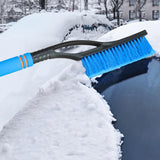 Maxbell Ice Scraper Snow Ice Shovel Sponge Handle Window Cleaning for Suvs Auto Blue