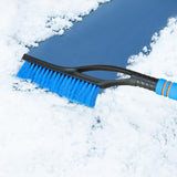 Maxbell Ice Scraper Snow Ice Shovel Sponge Handle Window Cleaning for Suvs Auto Blue