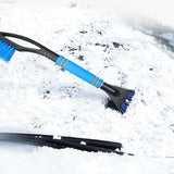 Maxbell Ice Scraper Snow Ice Shovel Sponge Handle Window Cleaning for Suvs Auto Blue