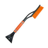 Maxbell Ice Scraper Snow Ice Shovel Sponge Handle Window Cleaning for Suvs Auto Orange