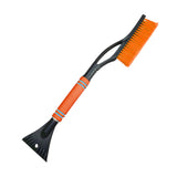 Maxbell Ice Scraper Snow Ice Shovel Sponge Handle Window Cleaning for Suvs Auto Orange