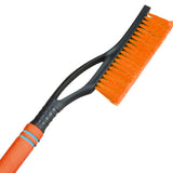 Maxbell Ice Scraper Snow Ice Shovel Sponge Handle Window Cleaning for Suvs Auto Orange