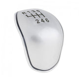 Maxbell Gear Shift Knob Cap Cover Parts Portable for Ford Fiesta MK7 2008-2013 Argent