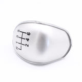 Maxbell Gear Shift Knob Cap Cover Parts Portable for Ford Fiesta MK7 2008-2013 Argent