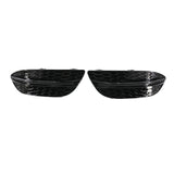Maxbell Fog Light Bumper Grille 2058851523 2058851623 for Mercedes-Benz C-Class W205 With Black Strip