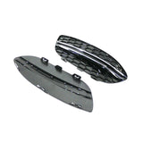 Maxbell Fog Light Bumper Grille 2058851523 2058851623 for Mercedes-Benz C-Class W205 With Bight Strip