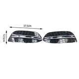 Maxbell Fog Light Bumper Grille 2058851523 2058851623 for Mercedes-Benz C-Class W205 With Bight Strip