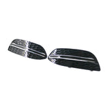 Maxbell Fog Light Bumper Grille 2058851523 2058851623 for Mercedes-Benz C-Class W205 With Bight Strip