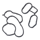 Maxbell 2x Car Engine Oil Filter Housing Seal Gasket Kit for BMW E46 E81 E82