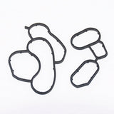 Maxbell 2x Car Engine Oil Filter Housing Seal Gasket Kit for BMW E46 E81 E82