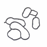 Maxbell 2x Car Engine Oil Filter Housing Seal Gasket Kit for BMW E46 E81 E82