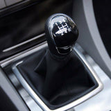 Maxbell Vehicle 5 Speed Gear Shift Knob Cap Cover Insert for Ford Focus Durable Black