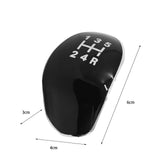 Maxbell Vehicle 5 Speed Gear Shift Knob Cap Cover Insert for Ford Focus Durable Black