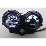Maxbell Motorcycle LED Digital Dashboard Replacement for Honda CG125 Titan125